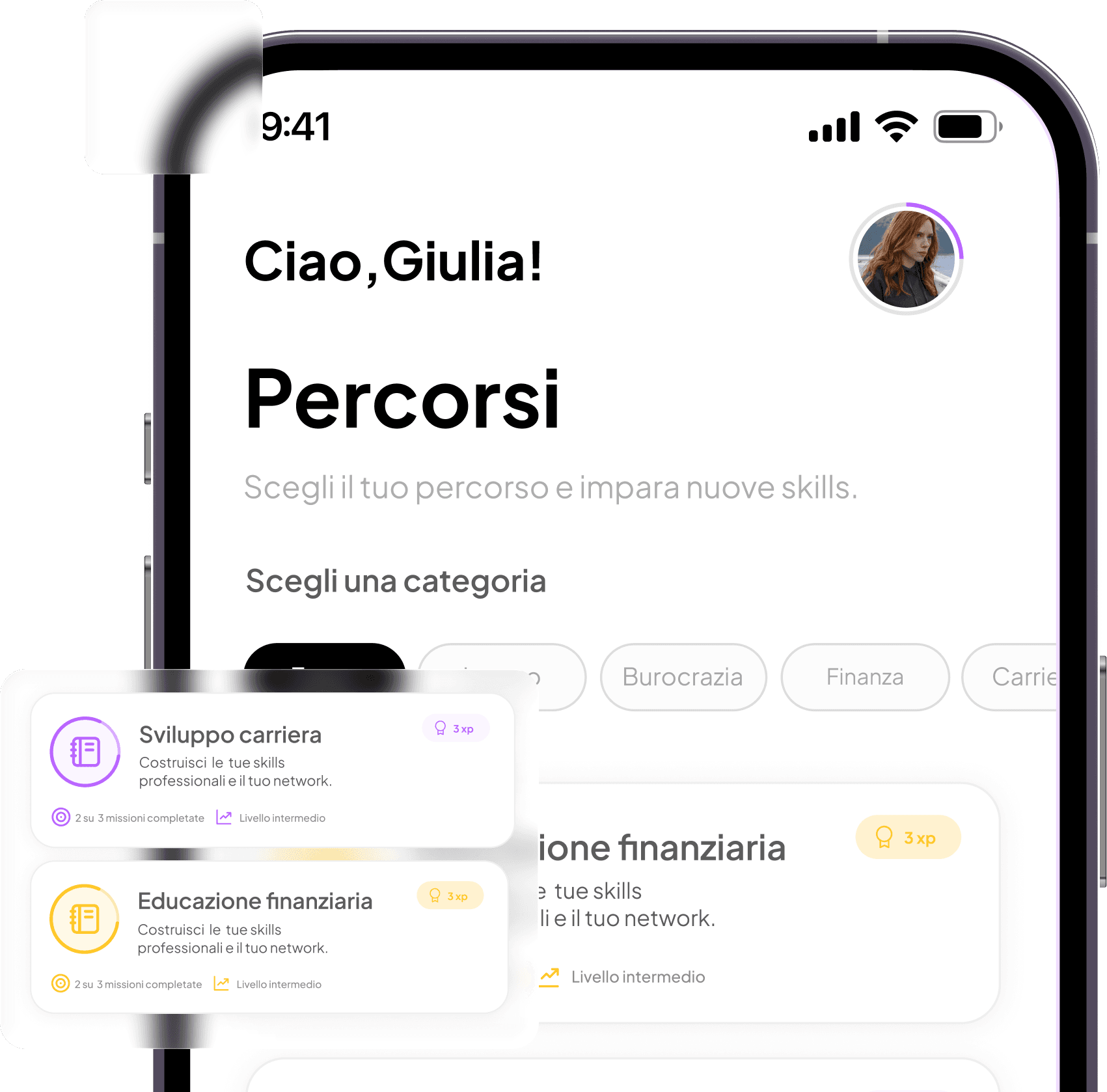 WeGrow App Interface